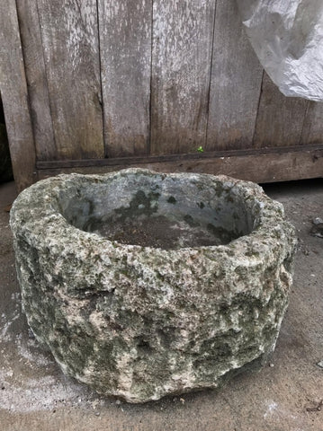 Vintage limestone trough C5