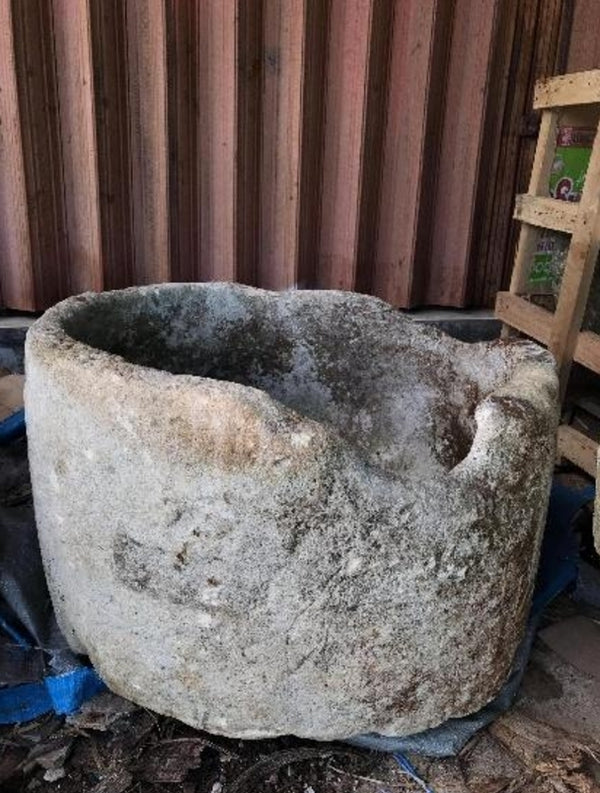 Vintage limestone trough C9