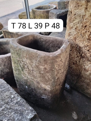 Vintage limestone trough C21