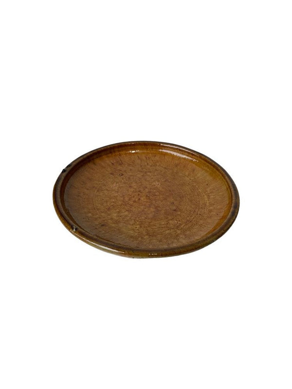 Tamegroute plate - mustard