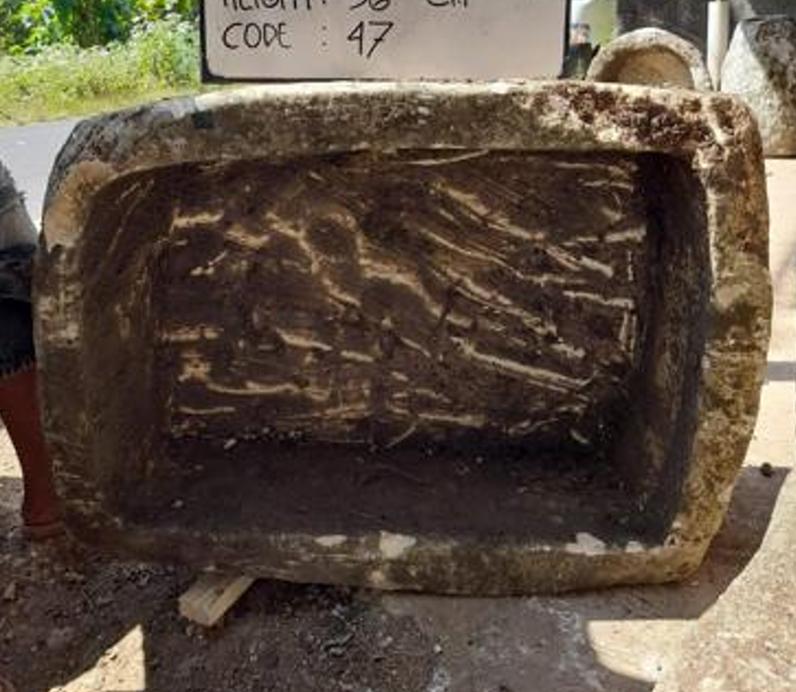 Vintage limestone trough D5