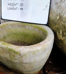 Vintage Limestone Trough F15 33x44x33cm