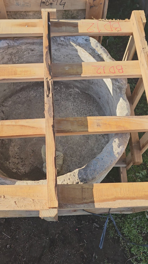 Vintage limestone trough C9