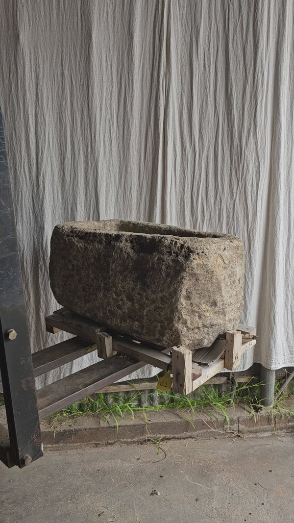 Vintage limestone trough C1