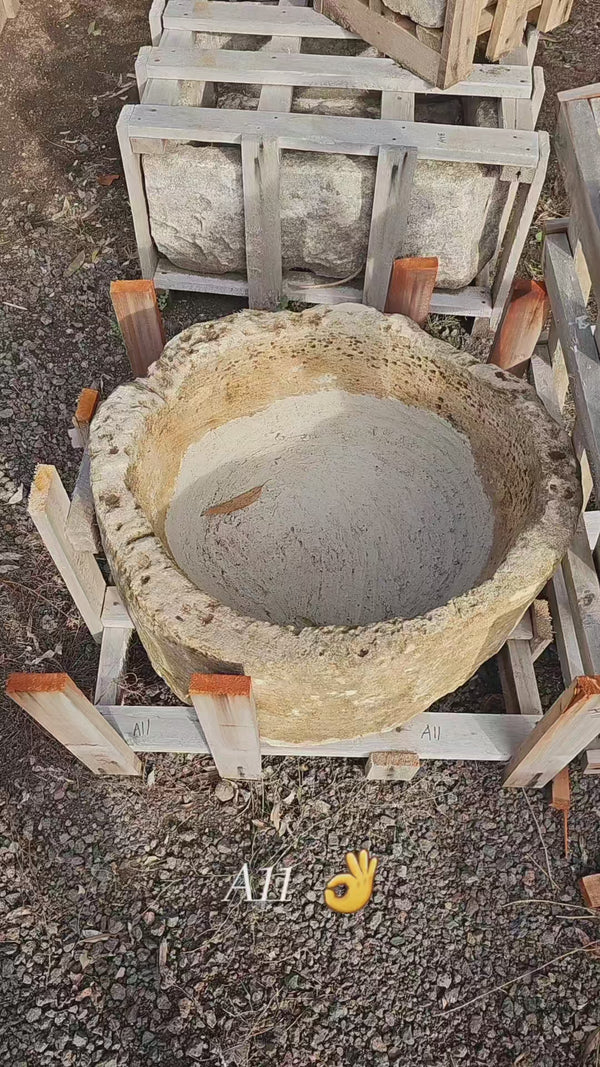 Vintage limestone trough A11