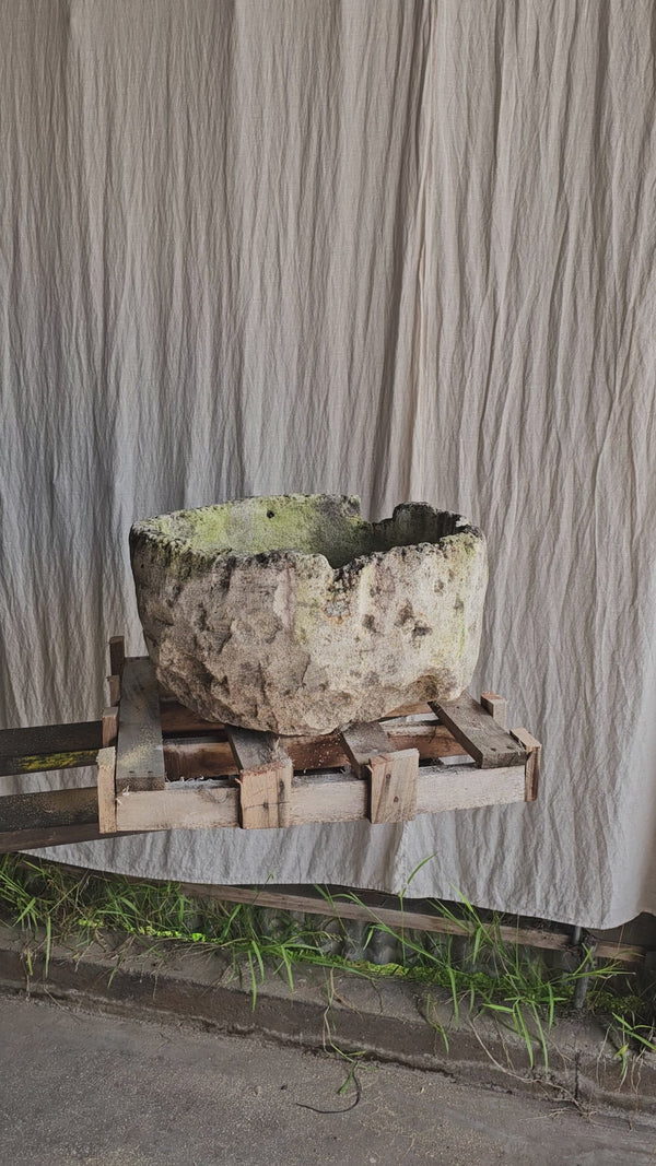 Vintage limestone trough A55