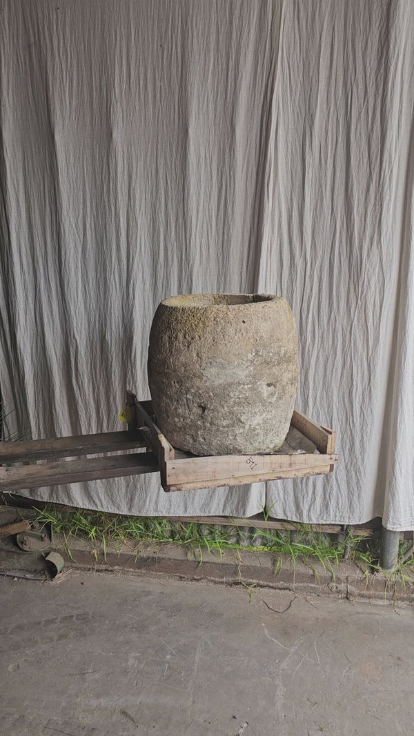 Vintage limestone trough B11