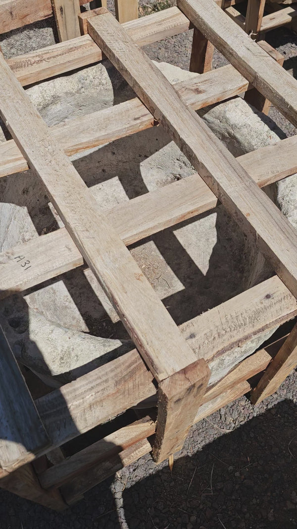 Vintage limestone trough A31