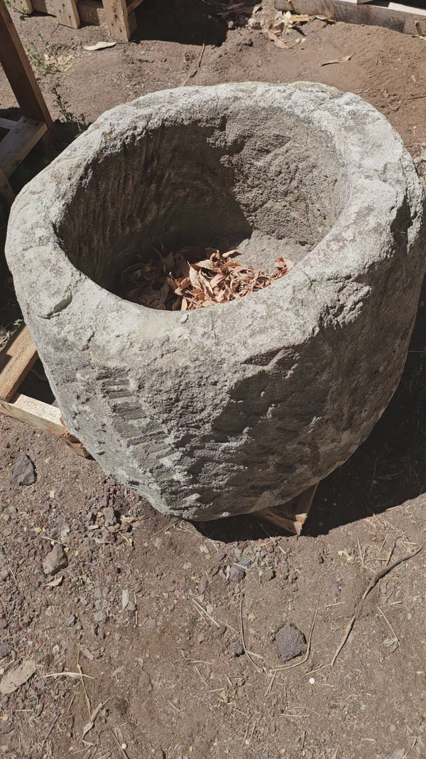 Vintage limestone trough A9