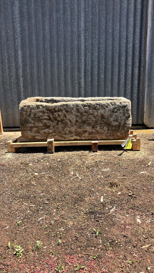 Vintage limestone trough D2