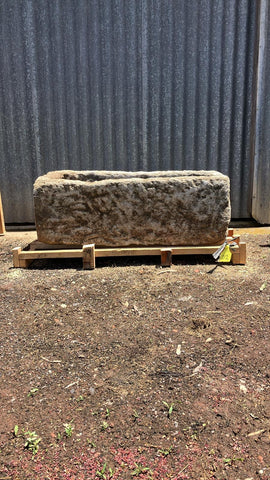 Vintage limestone trough D2