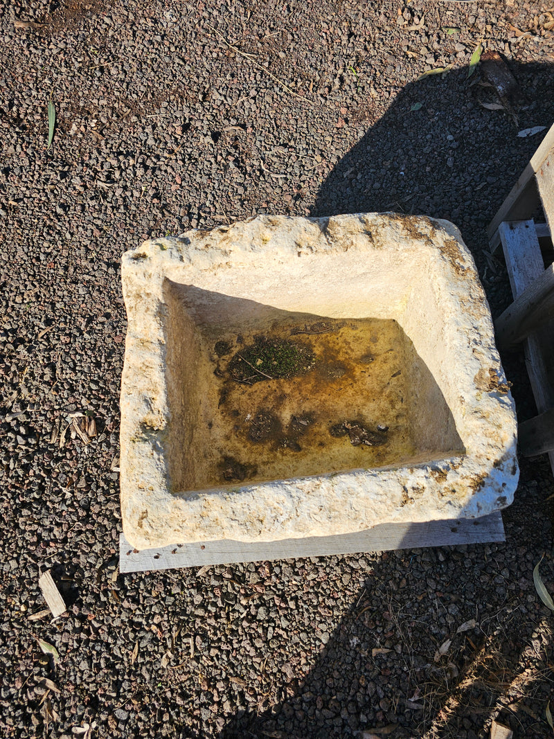 Vintage limestone trough #2