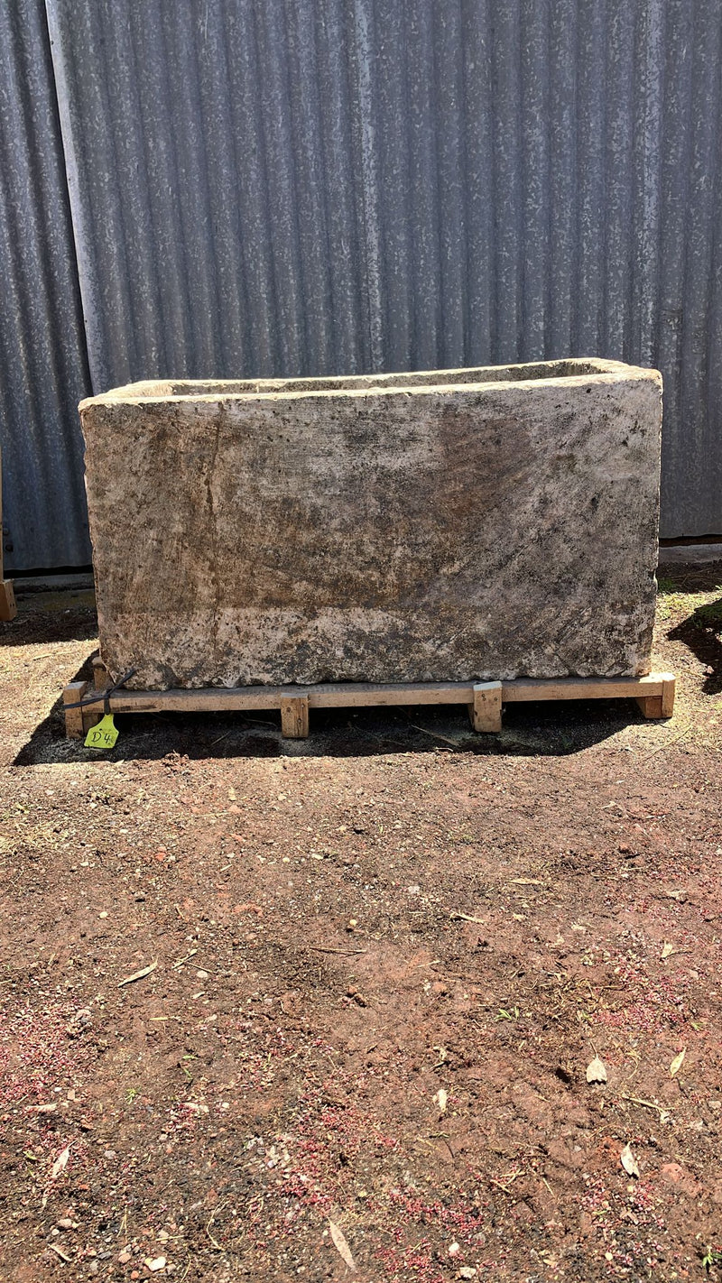 Vintage limestone trough D4
