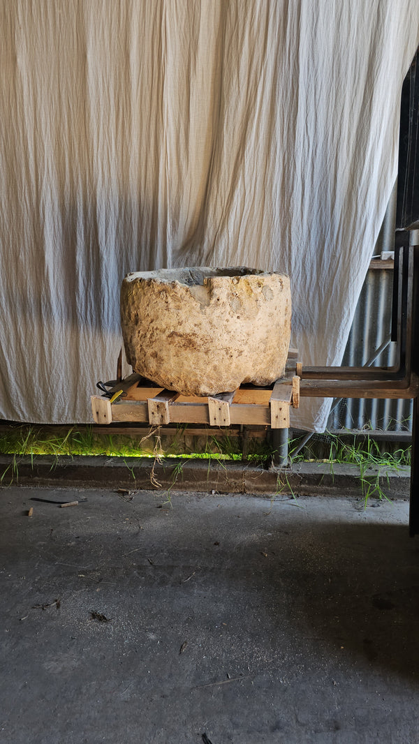 Vintage limestone trough A53