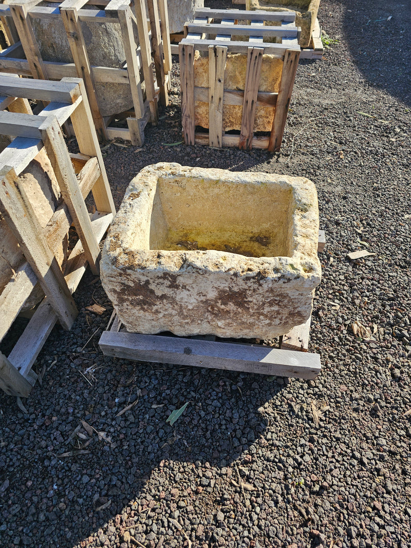 Vintage limestone trough #2