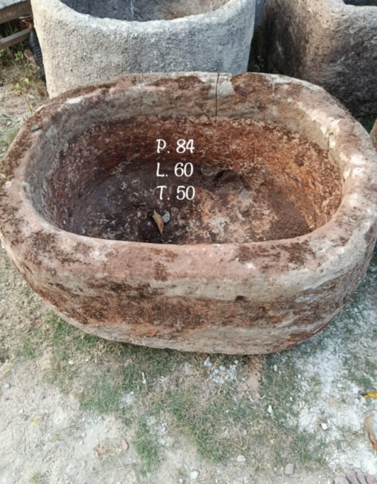 Vintage Limestone Trough J41 84x60x50cm