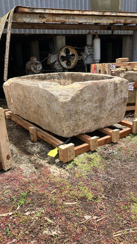 Vintage limestone trough D5