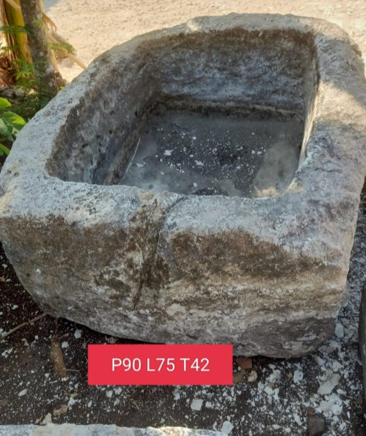 Vintage Limestone Trough J36 90x75x42cm