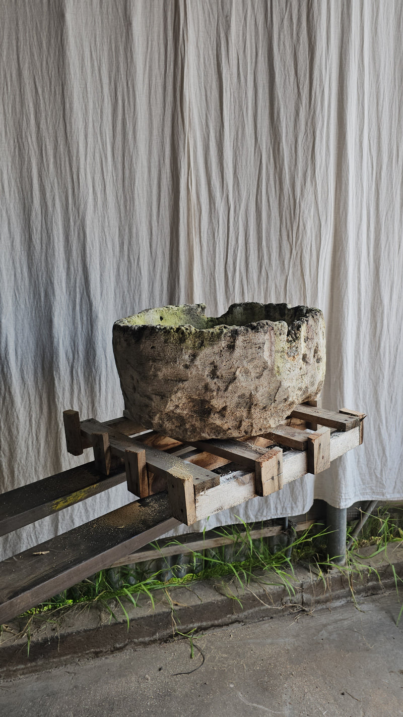 Vintage limestone trough A55