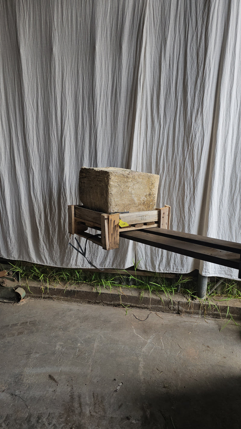 Vintage limestone trough C28