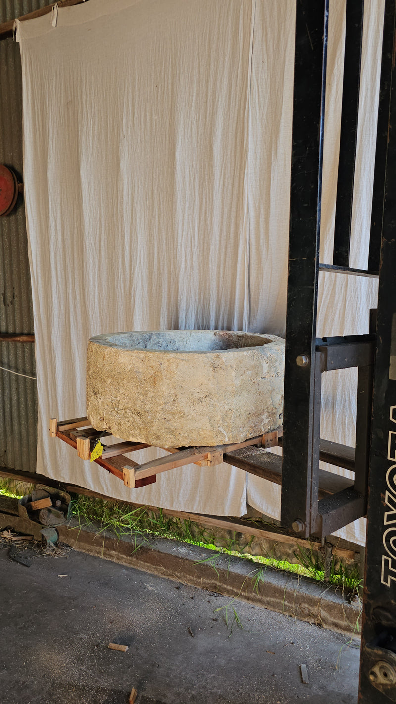 Vintage limestone trough C10
