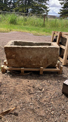 Vintage limestone trough D10