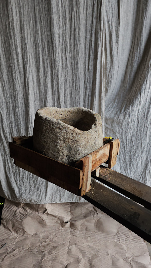 Vintage limestone trough C31