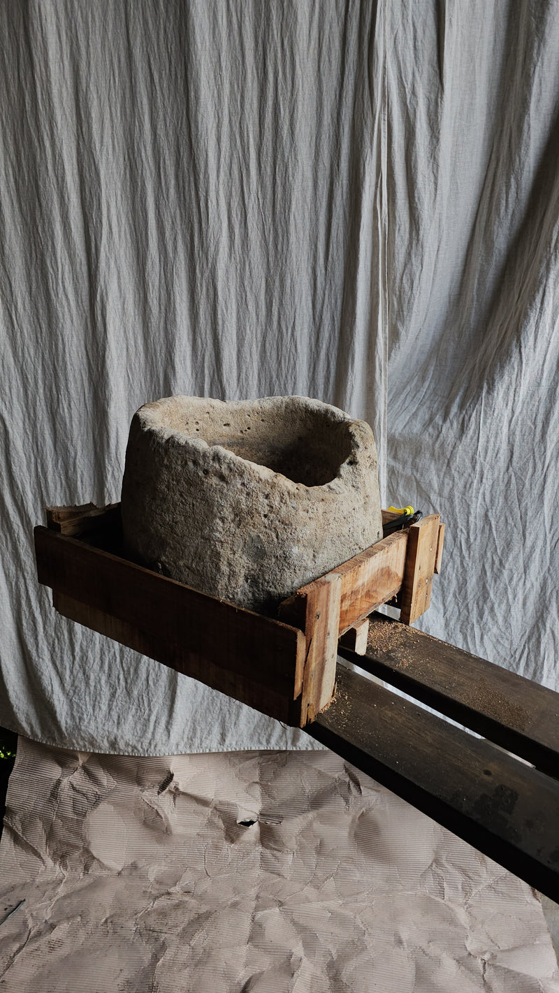 Vintage limestone trough C31