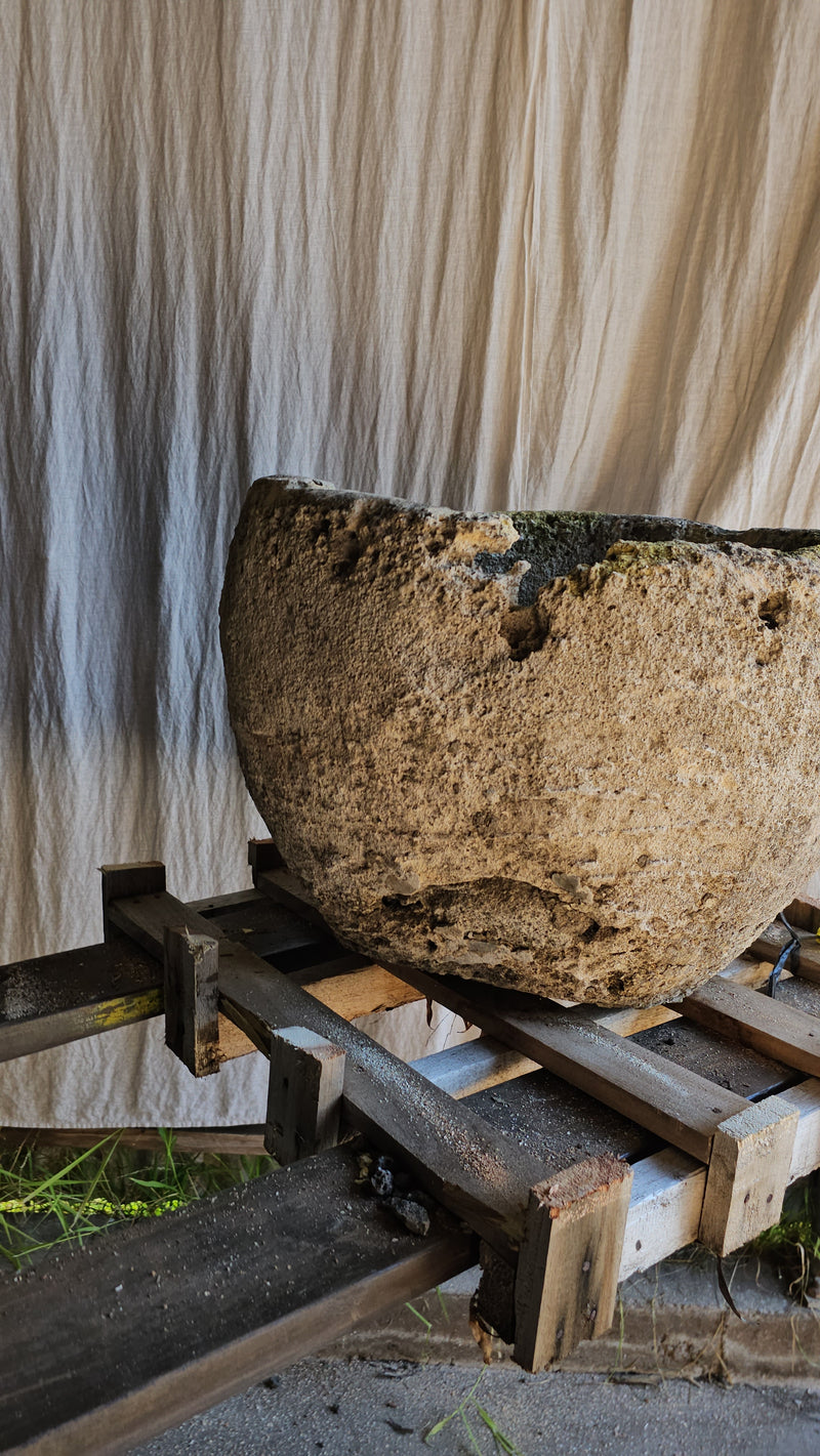 Vintage limestone trough A36