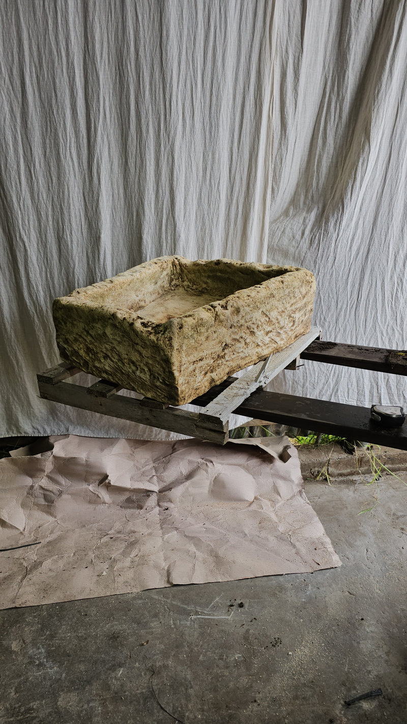 Vintage limestone trough A34