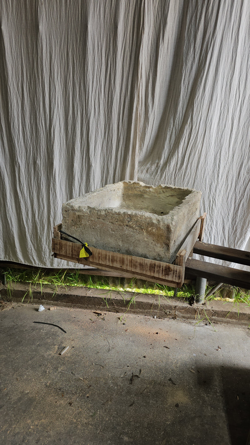 Vintage limestone trough B9