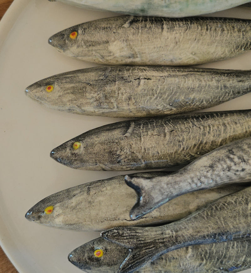 Ceramic Sardines