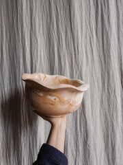 Peaches and cream Ocean bowl