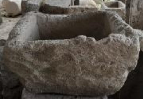 Vintage limestone trough C25