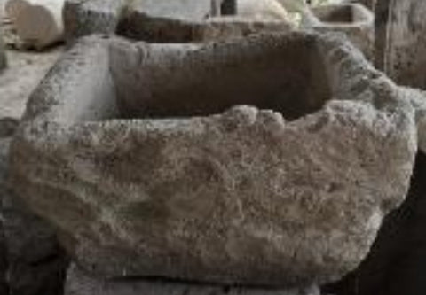 Vintage limestone trough C25