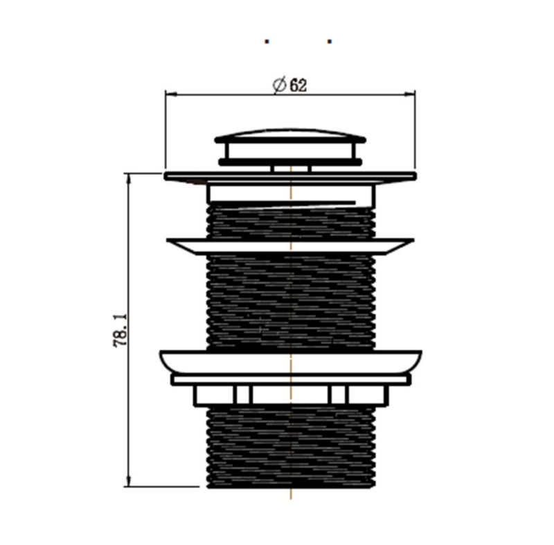 32mm Lyle Pop-Up Basin Waste