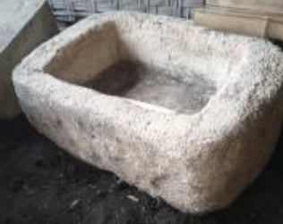 Vintage limestone trough C30