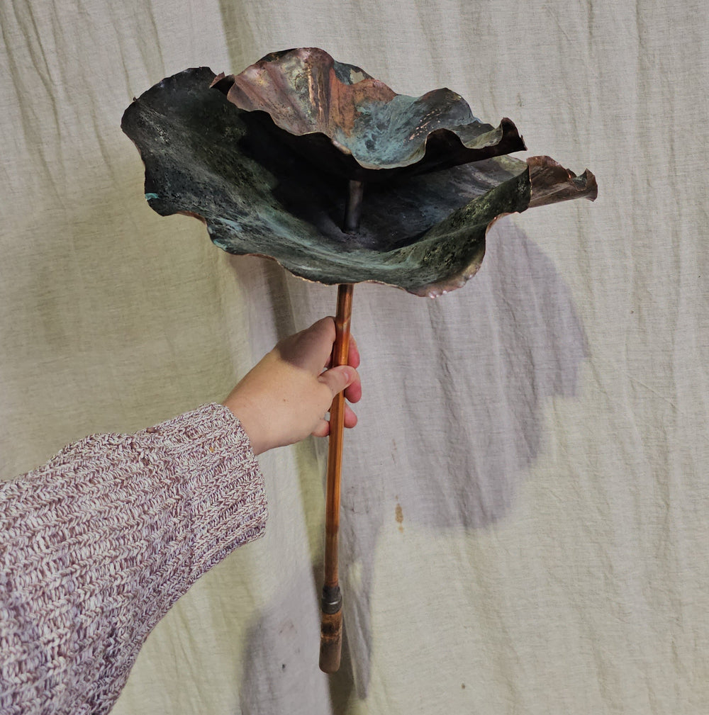 Fountain spout - Lotus leaf B - Handmade