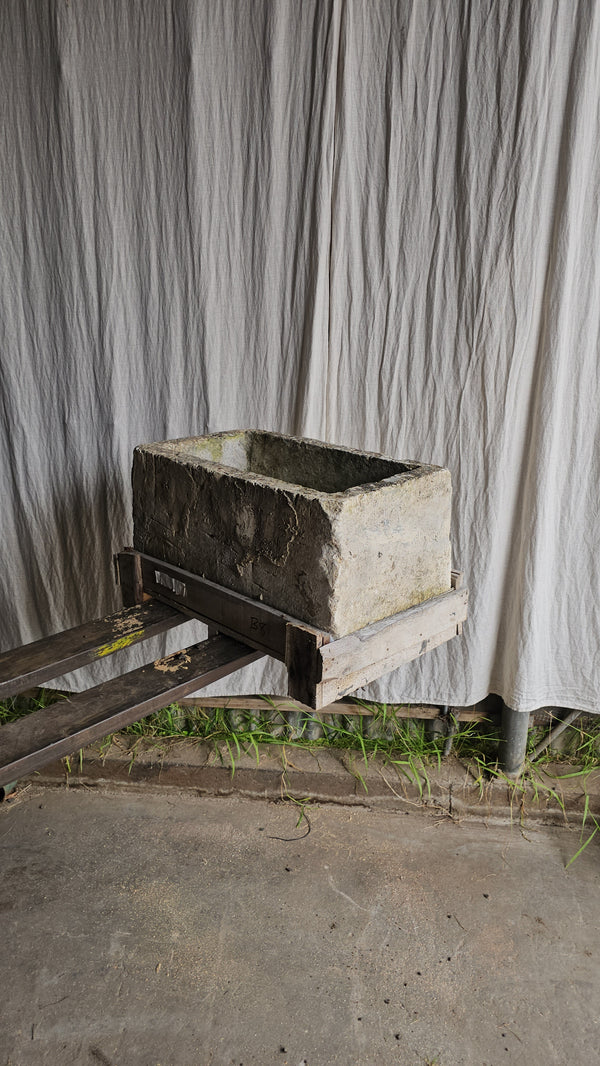 Vintage limestone trough B8