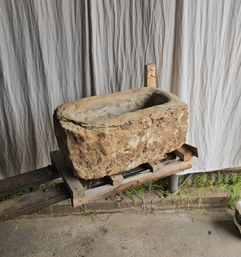 Vintage limestone trough 19