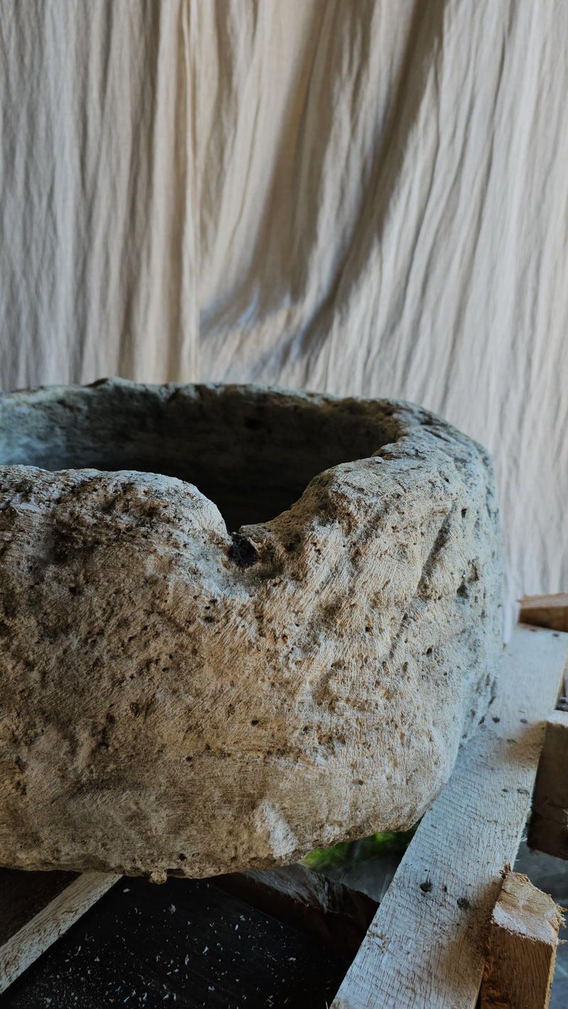 Vintage limestone trough C14