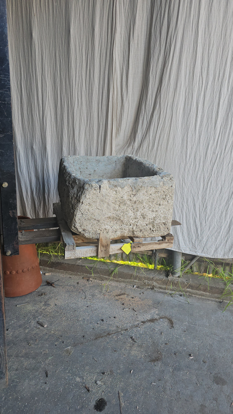 Vintage limestone trough A46