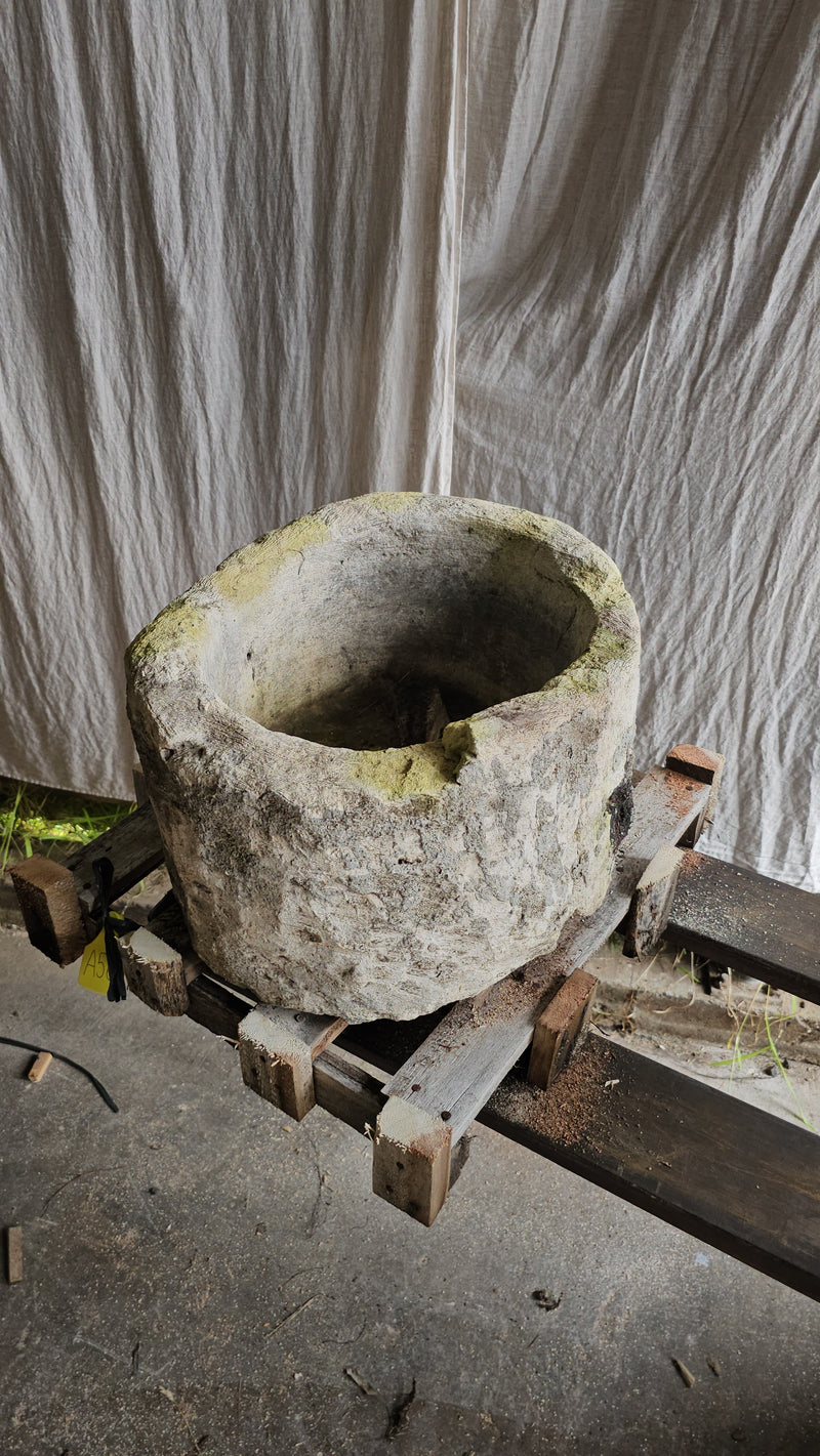 Vintage limestone trough A56