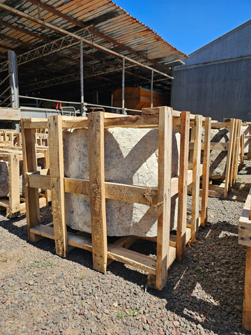 Vintage limestone trough A5