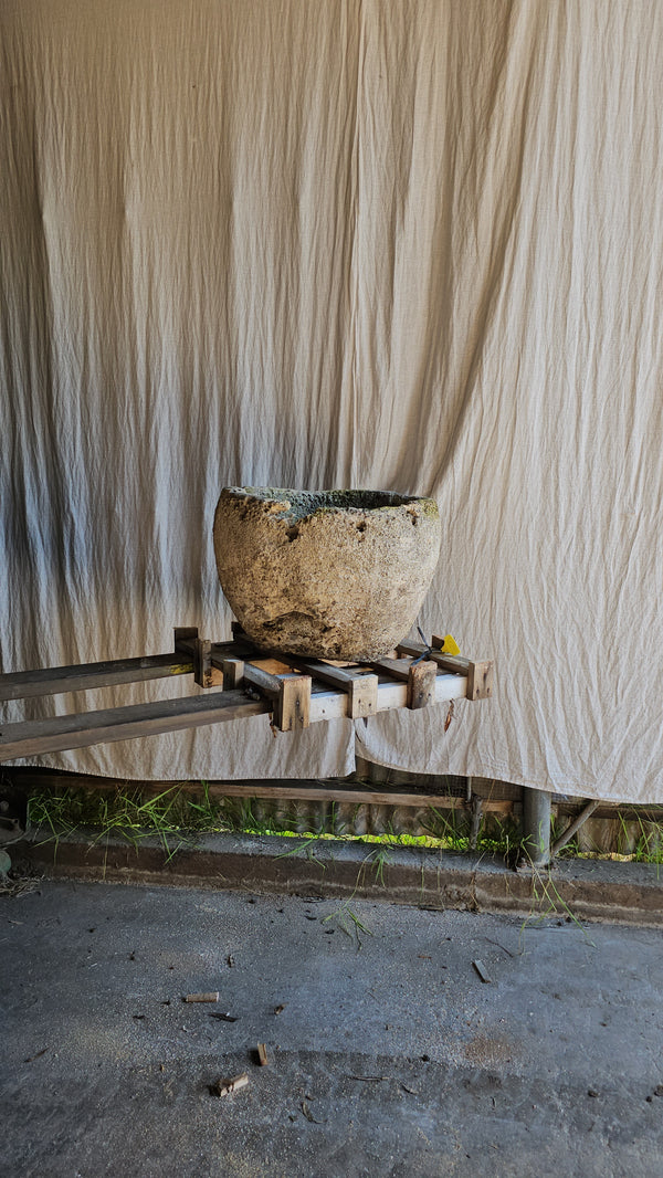 Vintage limestone trough A36