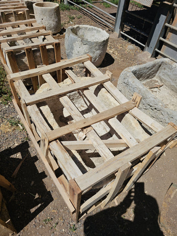 Vintage limestone trough A47