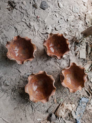 Red marble Ocean bowl