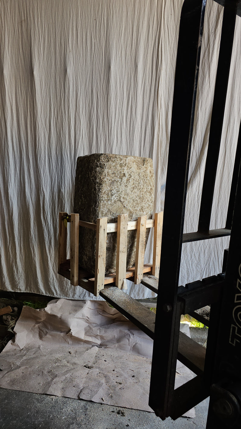 Vintage limestone trough C21 - Big Daisy