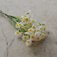 Artificial chamomile flowers
