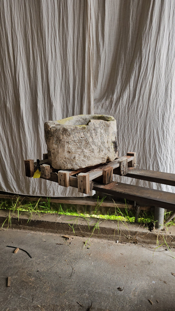 Vintage limestone trough A56